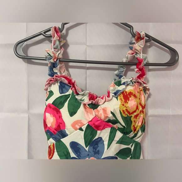 Floral Sleeveless Summer Dress - Picture 3 of 5